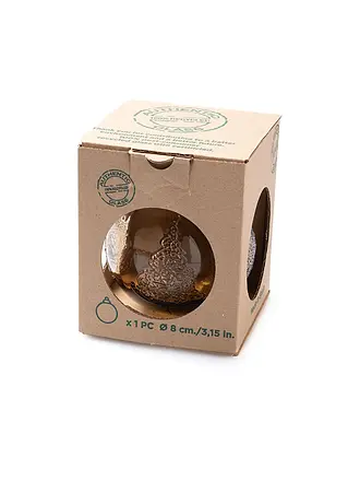 FYNCH-HATTON | Weihnachtskugel NOELLI Walnut | hellbraun